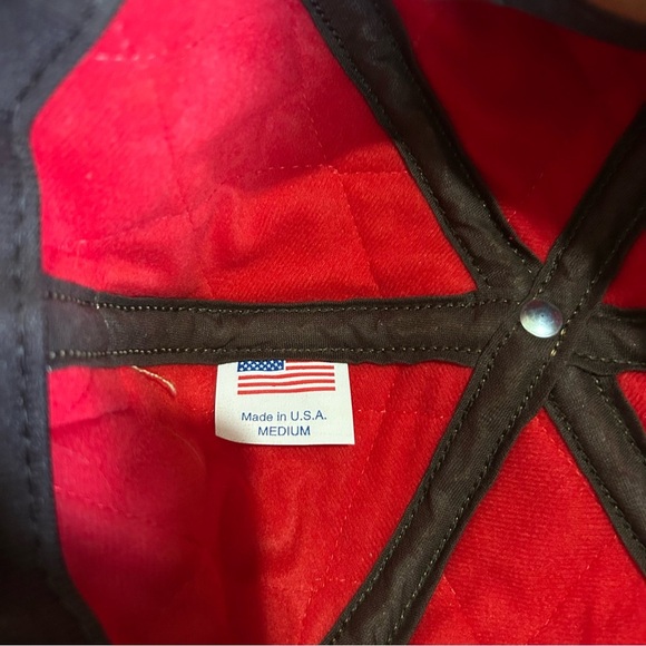 Vintage Carhartt Hat Medium Quilted Insulated Ear Neck Flap Duck Canvas - Picture 7 of 11